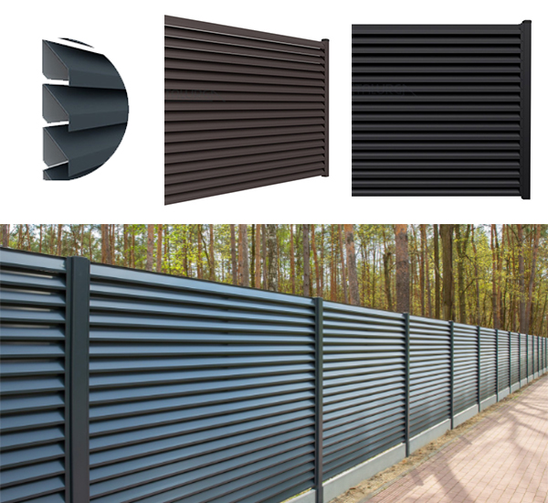 Louvre Slat Panels, Agera Ltd - Luxury Fencing, South East